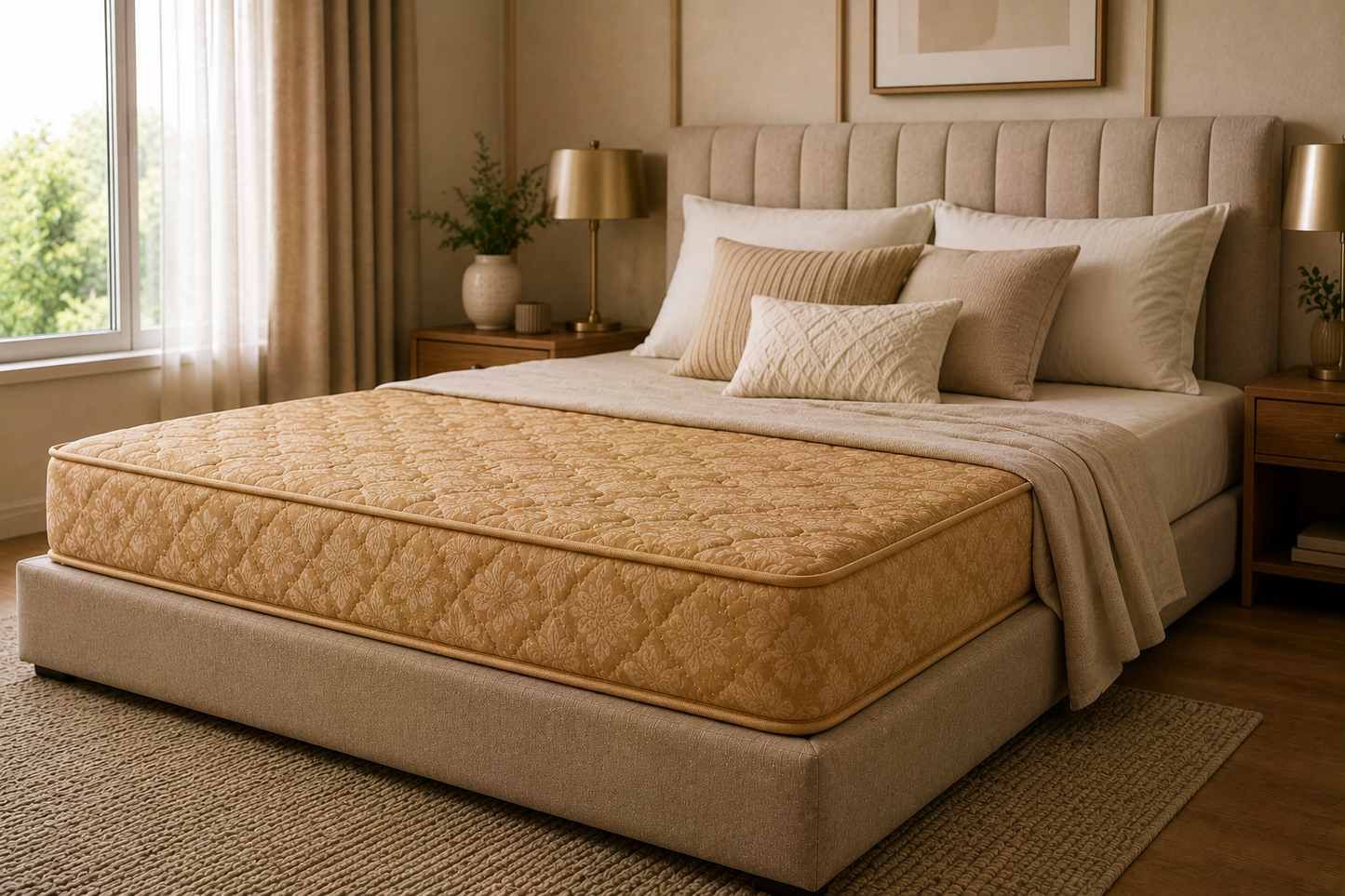 Gold Jacquard Mattress
